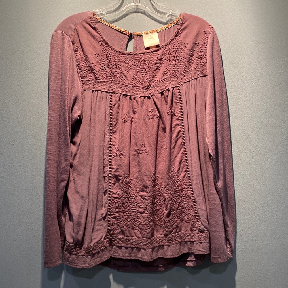 Purple long sleeve. So sad to see this one go!